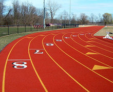 西安塑膠跑道建設