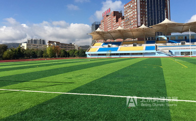 人造草足球場(chǎng)鋪裝流程